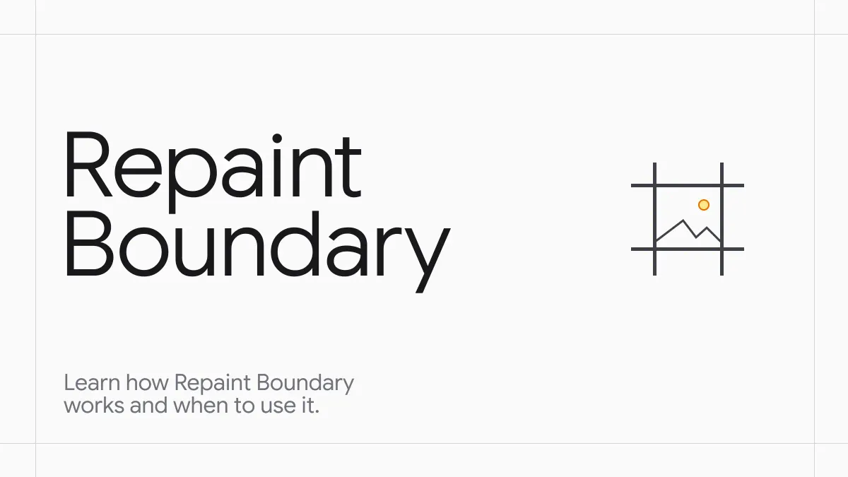 Mastering Repaint Boundaries